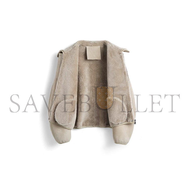 Ce1i*e suede shearling coat